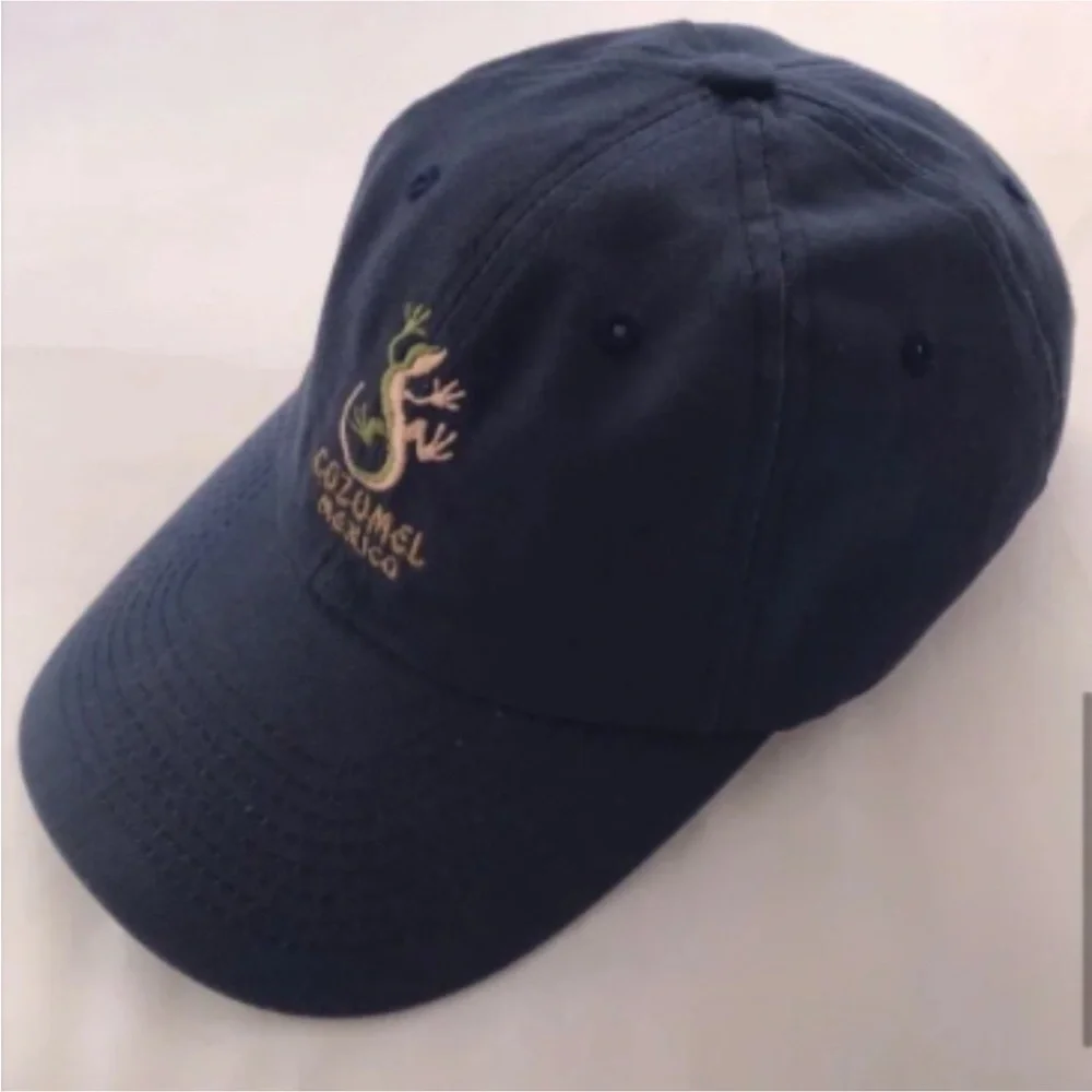Ku-Ho Cozumel Lizard Art Adjustable Travel Cap